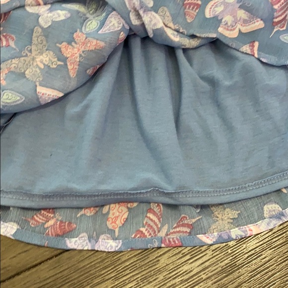 Butterfly blouse for little girls - Picture 5 of 5